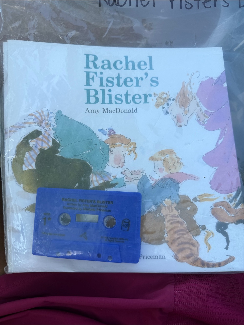 Rachel Fister’s Blister Book with Cassette